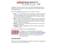 Tablet Screenshot of adaptagrams.org